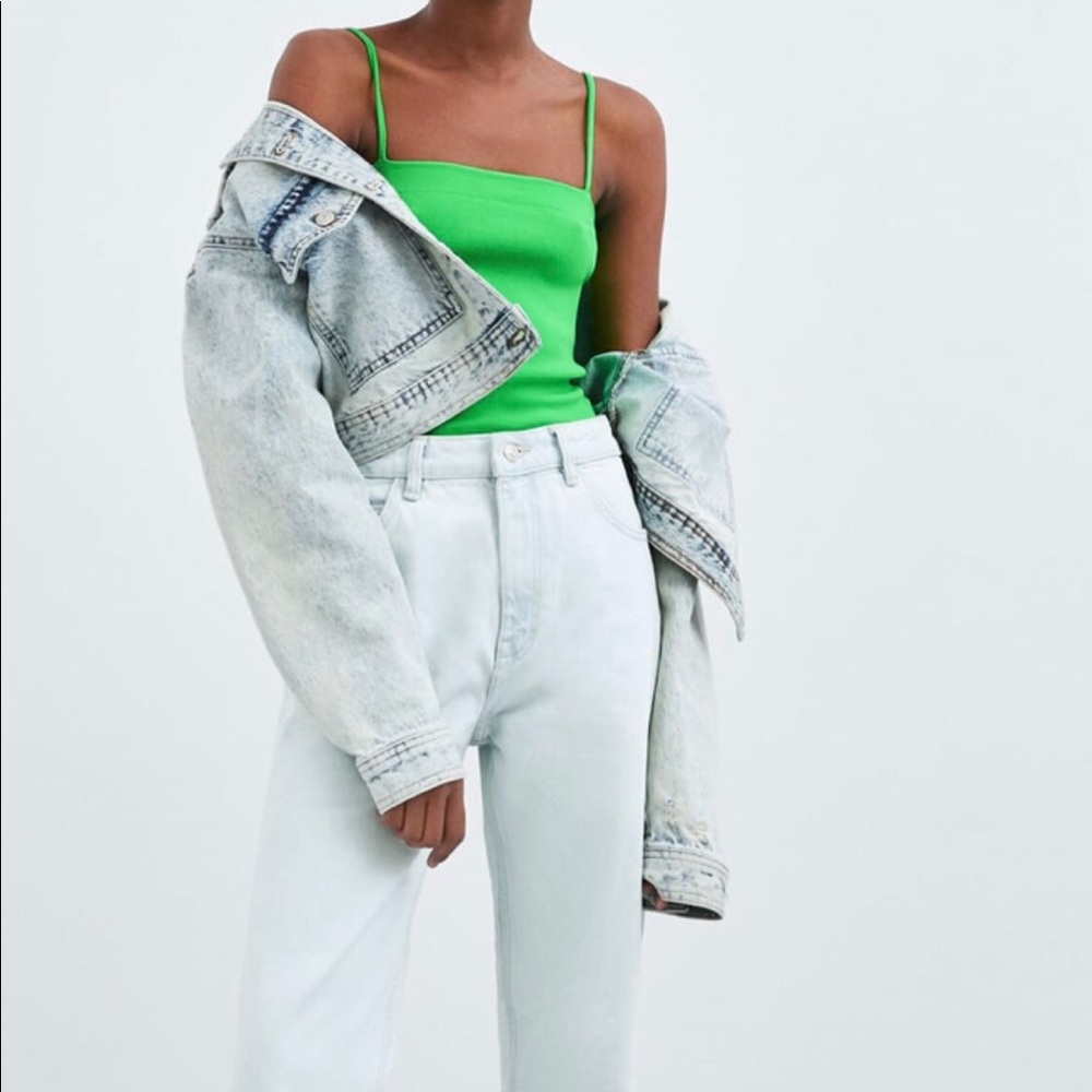 Zara mom jeans